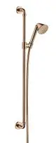 AXOR-HG-AXOR-Showers-Front-Brauseset-0-90-m-mit-Handbrause-85-1jet-Polished-Red-Gold-26023300 gallery number 1